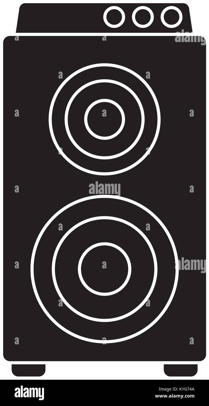 Music amplifier speaker Stock Vector Image & Art Alamy
