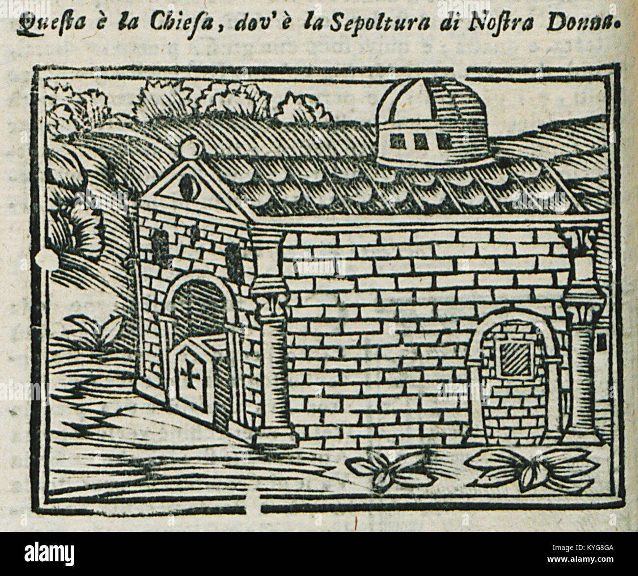 This title refers to a church that holds the burial site of Our Lady ...