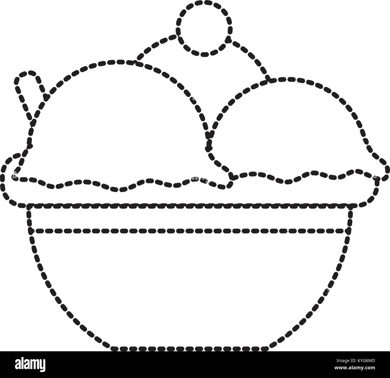 Ice cream bowl Stock Vector Image & Art - Alamy