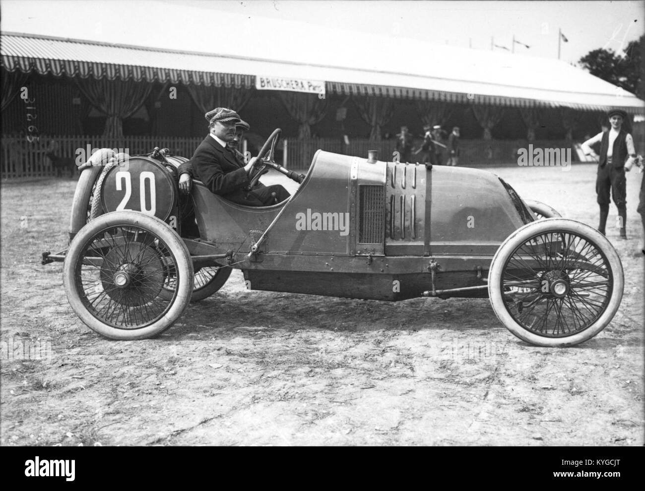 René Thomas, a French racing driver, participated in the 1913 French ...