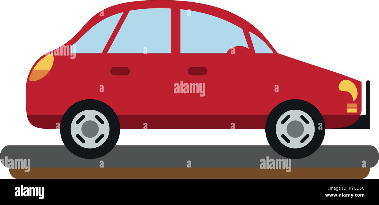 Sedan car vehicle Stock Vector Image & Art - Alamy