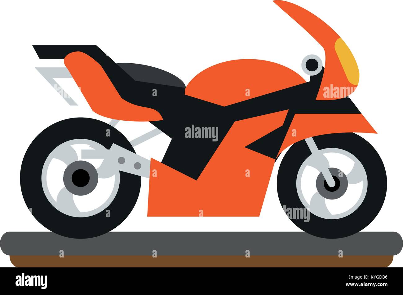 Racing motor cycle Stock Vector Images - Alamy