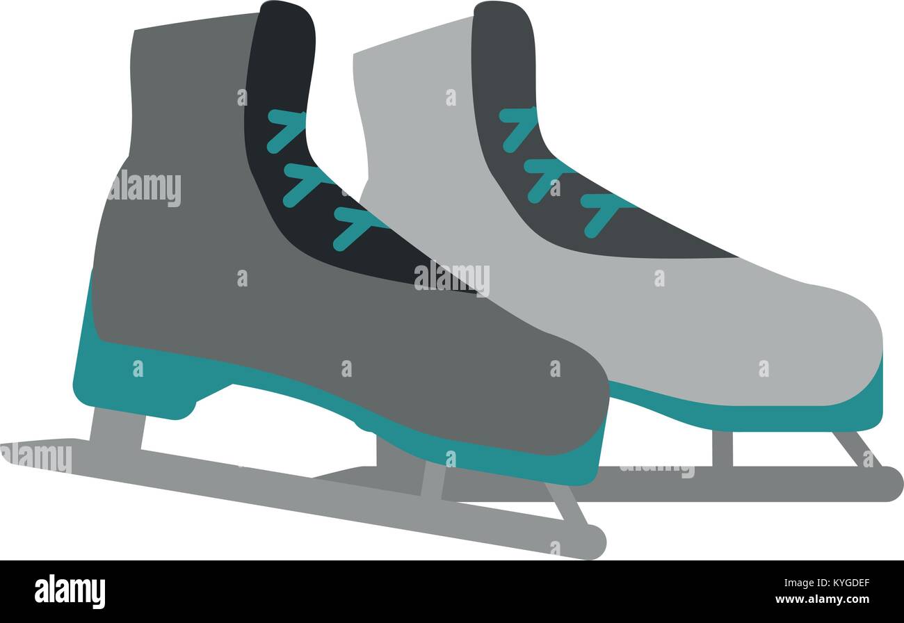 Ice skates equipment Stock Vector Image & Art Alamy
