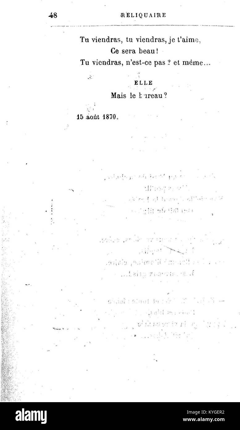 This page from Arthur Rimbaud's 'Poésies' features the renowned French ...