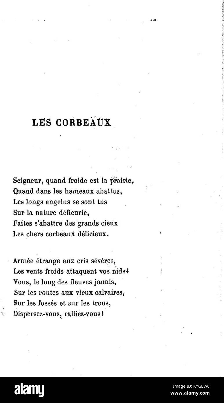 This page from Arthur Rimbaud's 'Poésies' features the poem 'Les ...