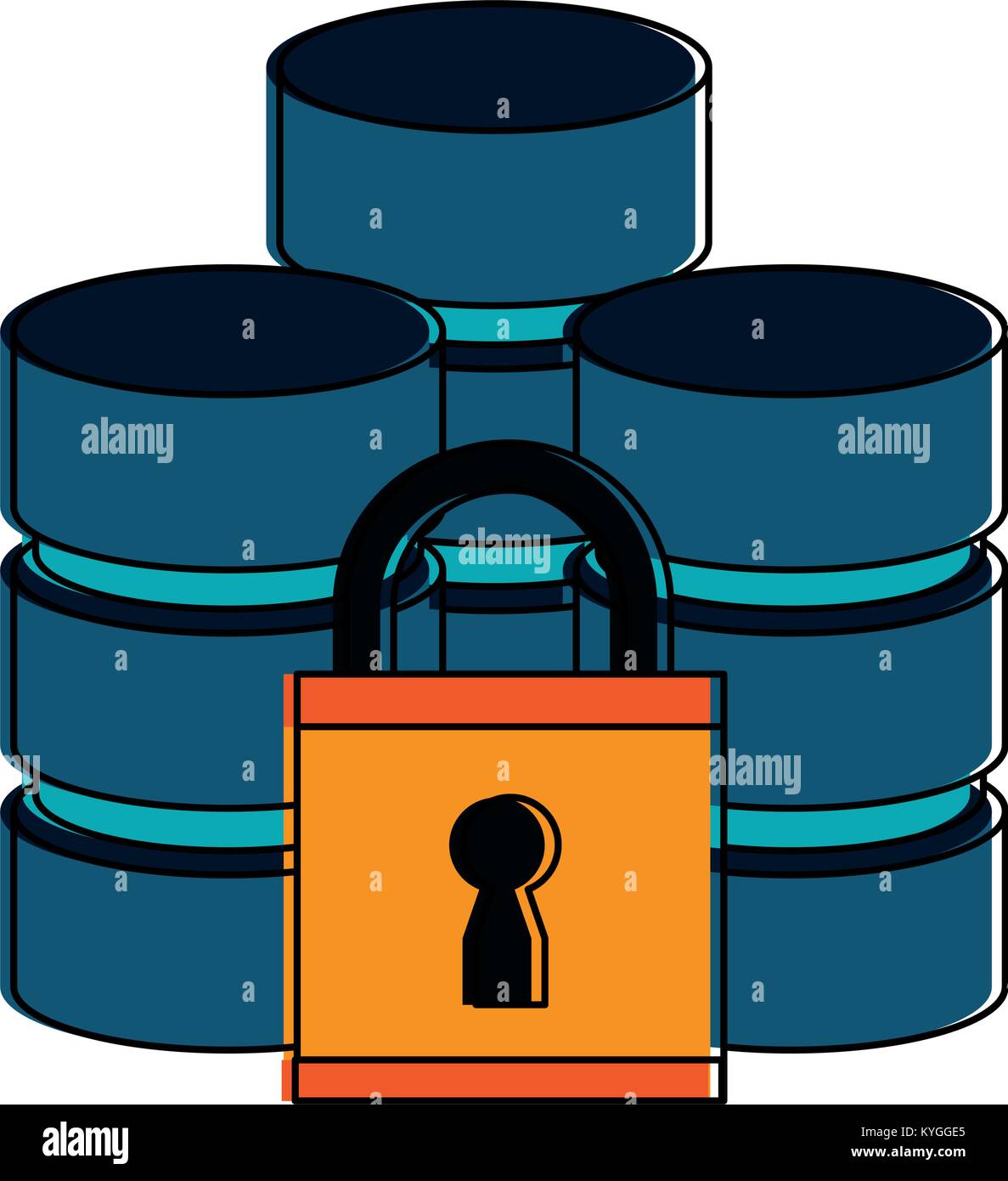 Safety digital database Stock Vector Image & Art Alamy