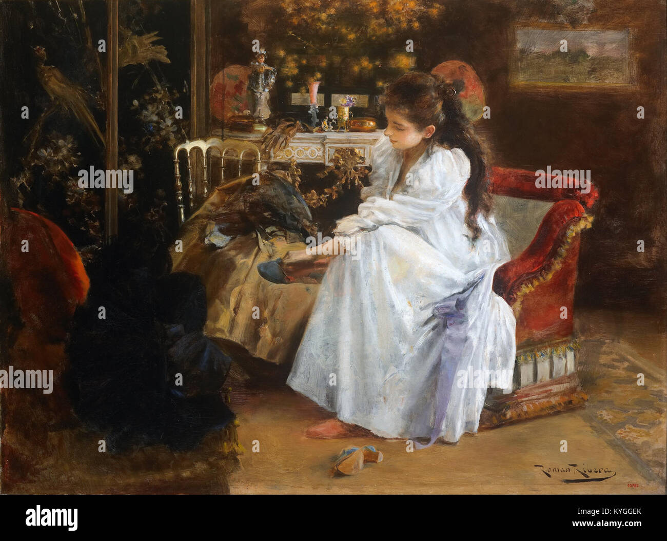 The painting De soirée by Ribera, housed in the Google Art Project ...