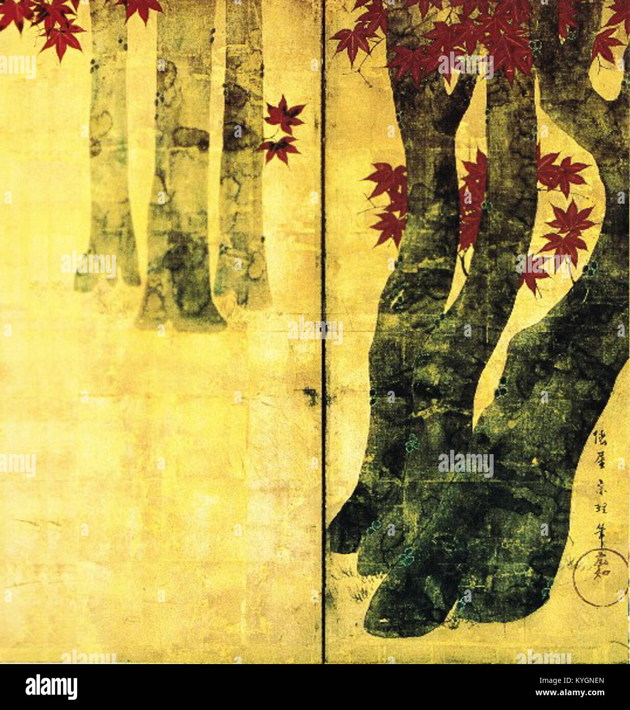 Matsu byobu hires stock photography and images Alamy