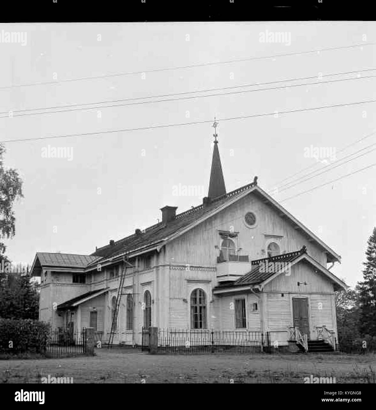 Söderala, Ljusne kyrka - KMB - 16000200038209 Stock Photo