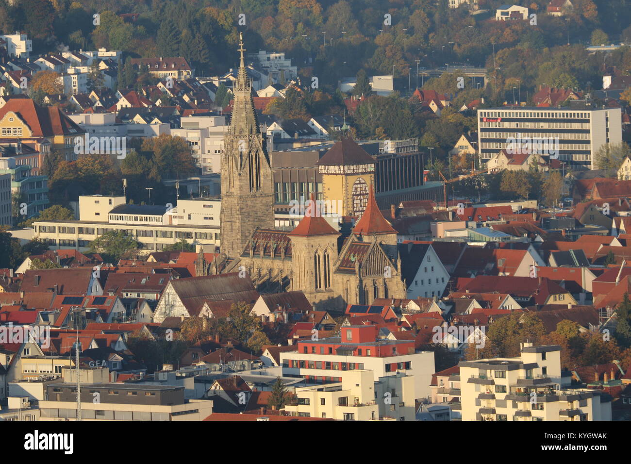 Stuttgart city forest in autumn hi-res stock photography and images - Alamy