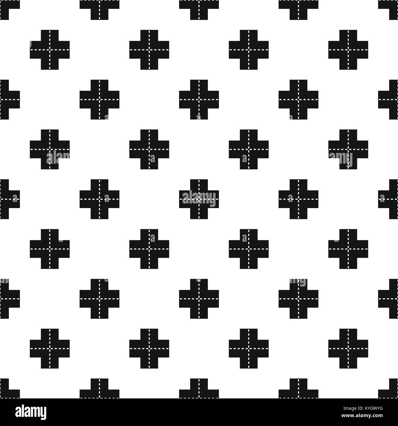 Pattern Croosroad Crossroad pattern vector Stock Vector Image & Art - Alamy