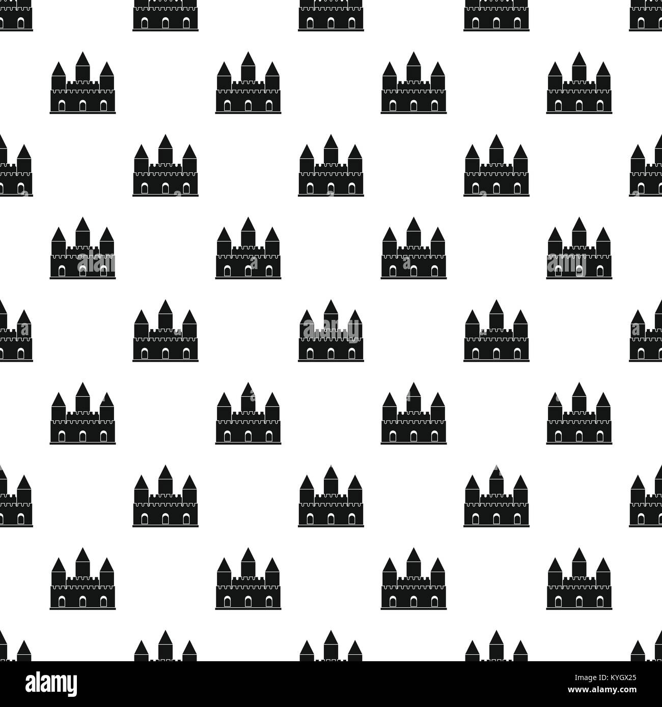 Castle tower pattern vector Stock Vector Image & Art - Alamy