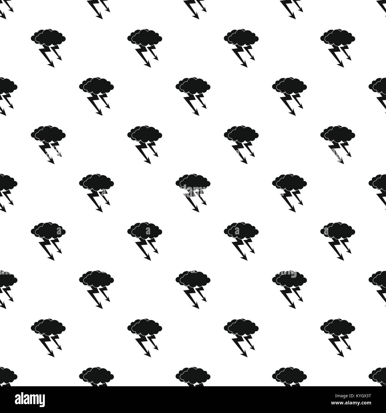 Lightning cloud pattern vector Stock Vector Image & Art - Alamy