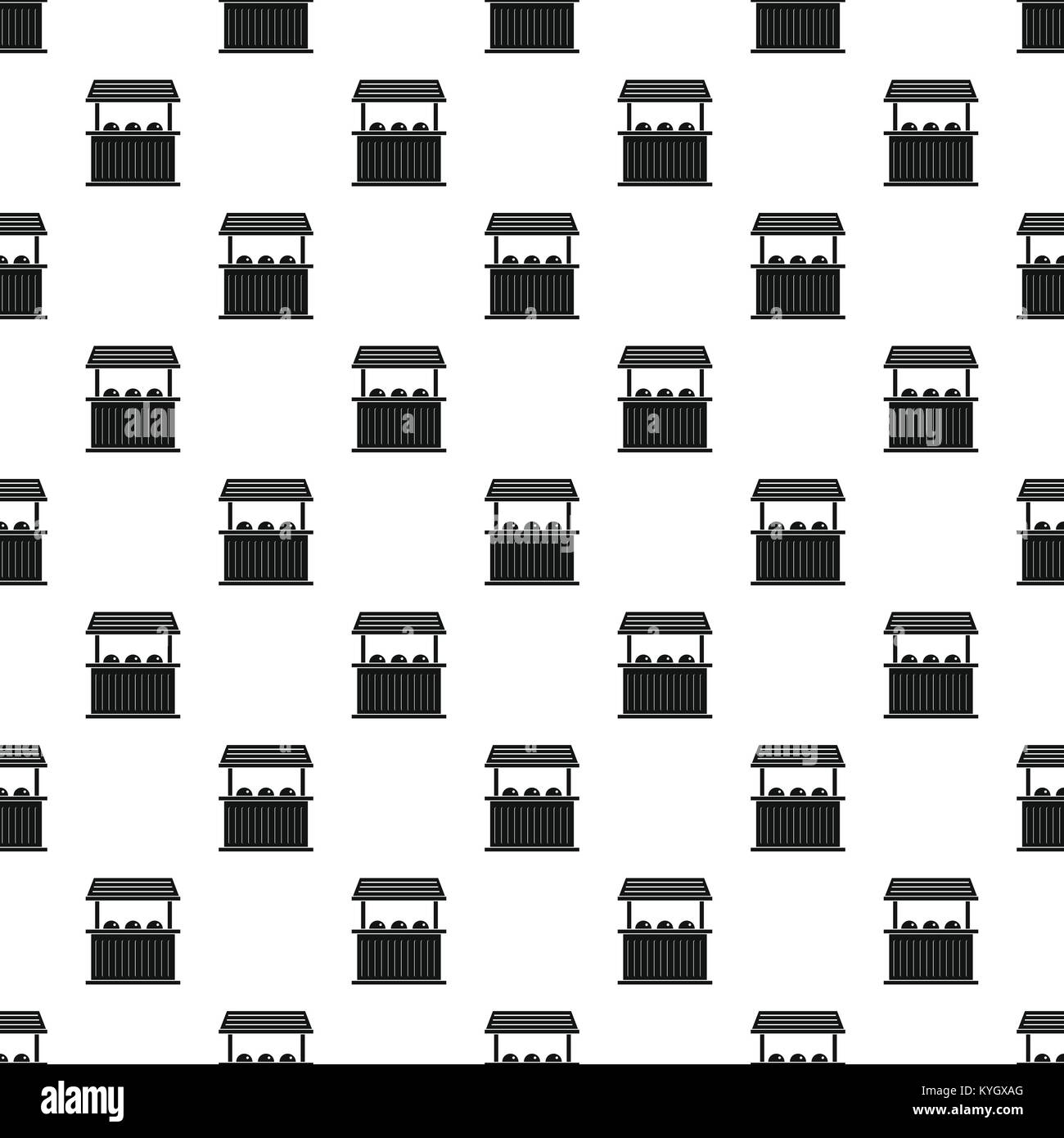 Carnival fair booth pattern vector Stock Vector Image & Art - Alamy