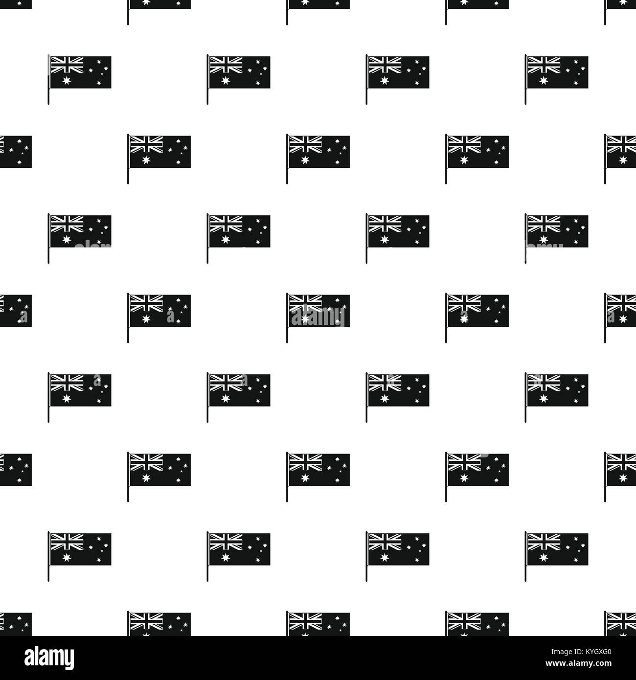 Australian flag pattern vector Stock Vector Image & Art - Alamy