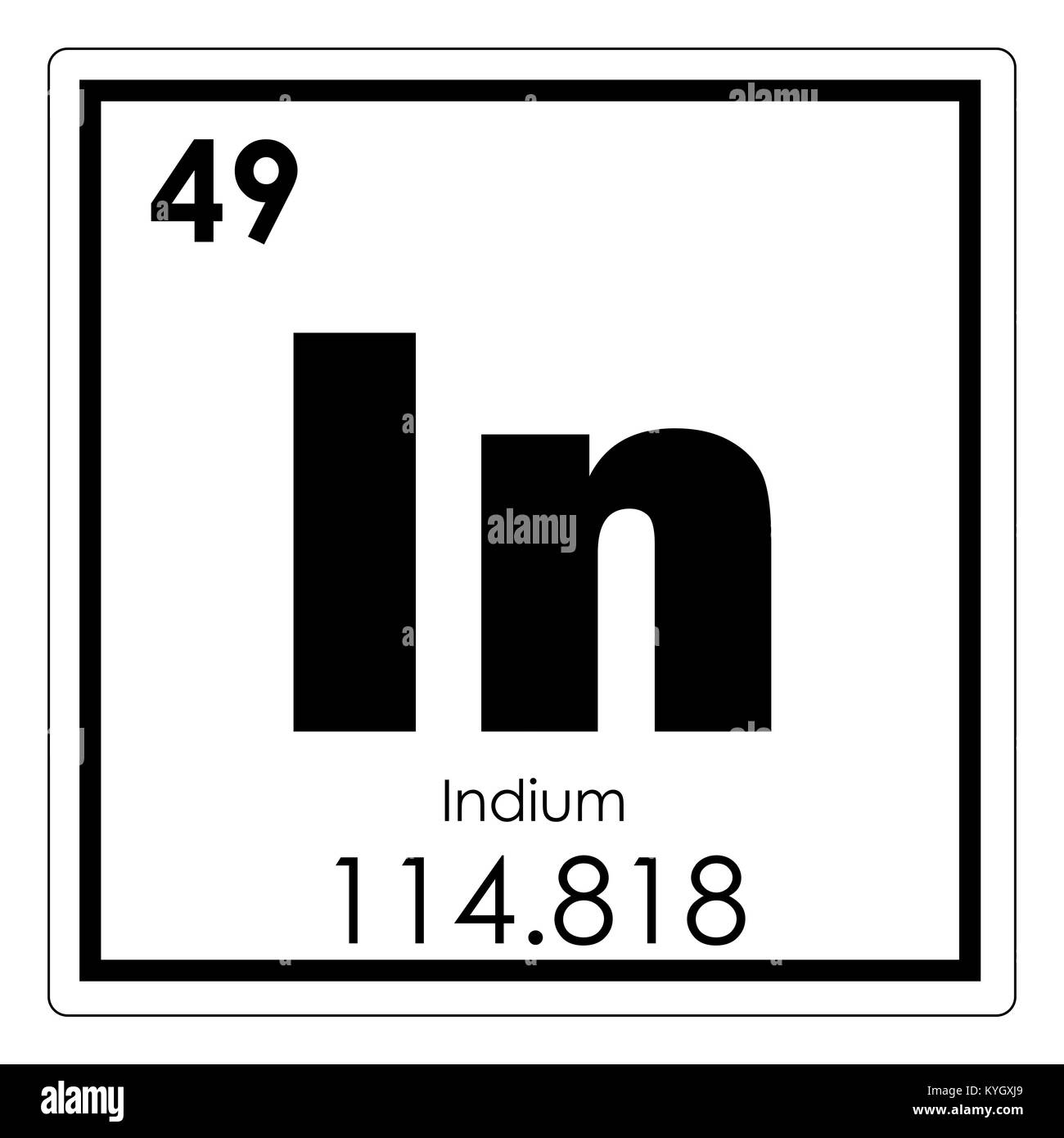 Индий химический элемент