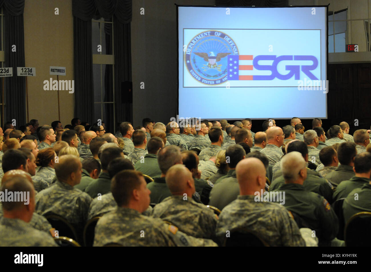 US Army National Guard conference and display Stock Photo Alamy