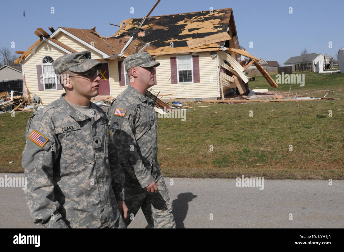Spc. William Clark and Sgt. Mark Boggs, Charlie Battery, 2/138th Fires