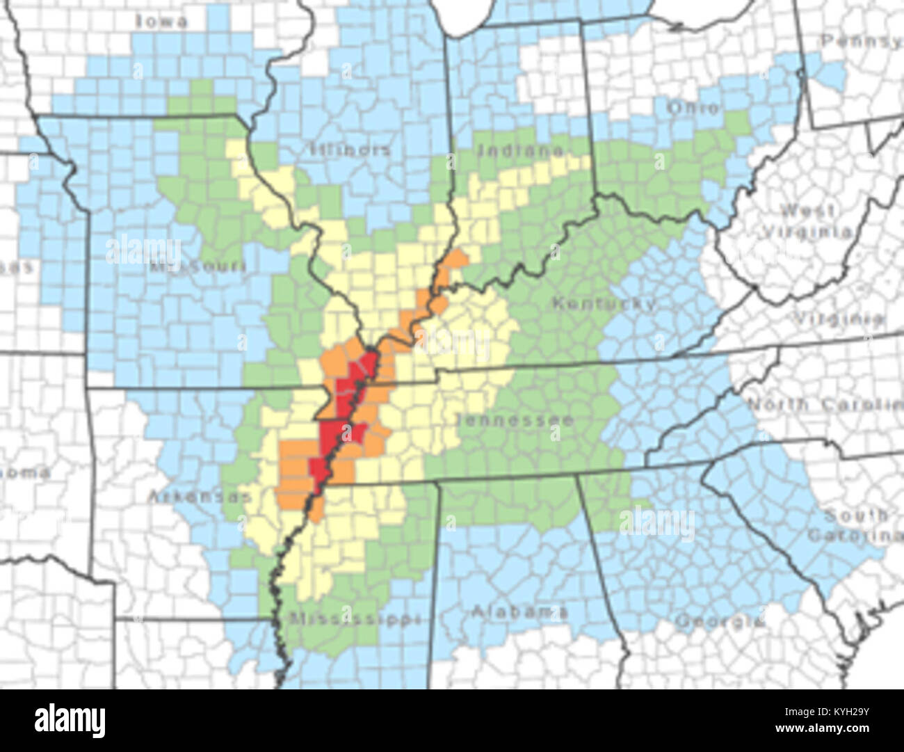 Arkansas quake hires stock photography and images Alamy
