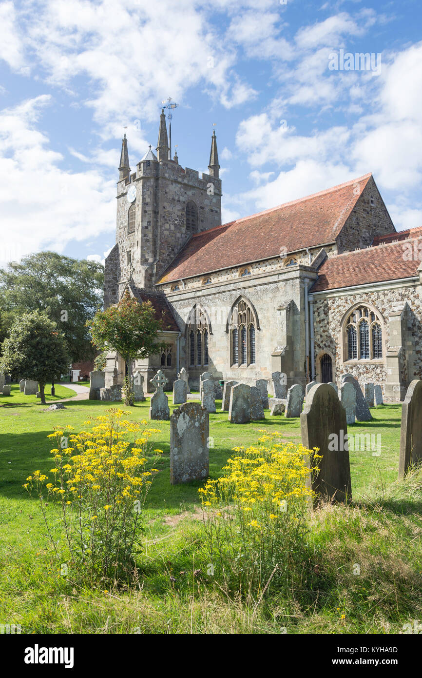Hailsham Parish Church, Vicarage Road, Hailsham, East Sussex, England, United Kingdom Stock Photo