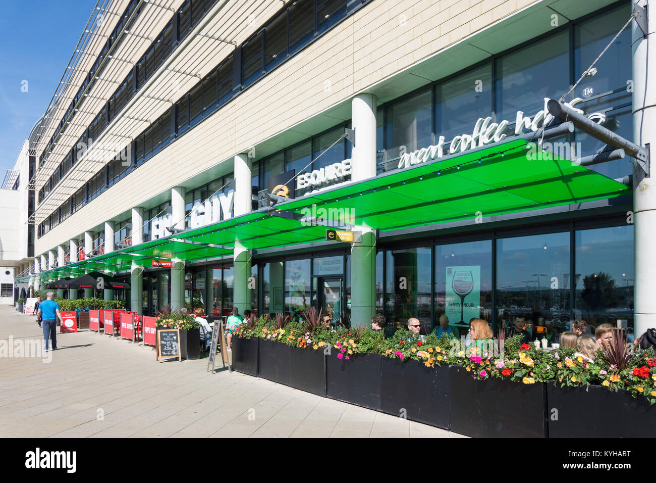 Civic Centre, The Water Gardens, College Square, Harlow, Essex, England