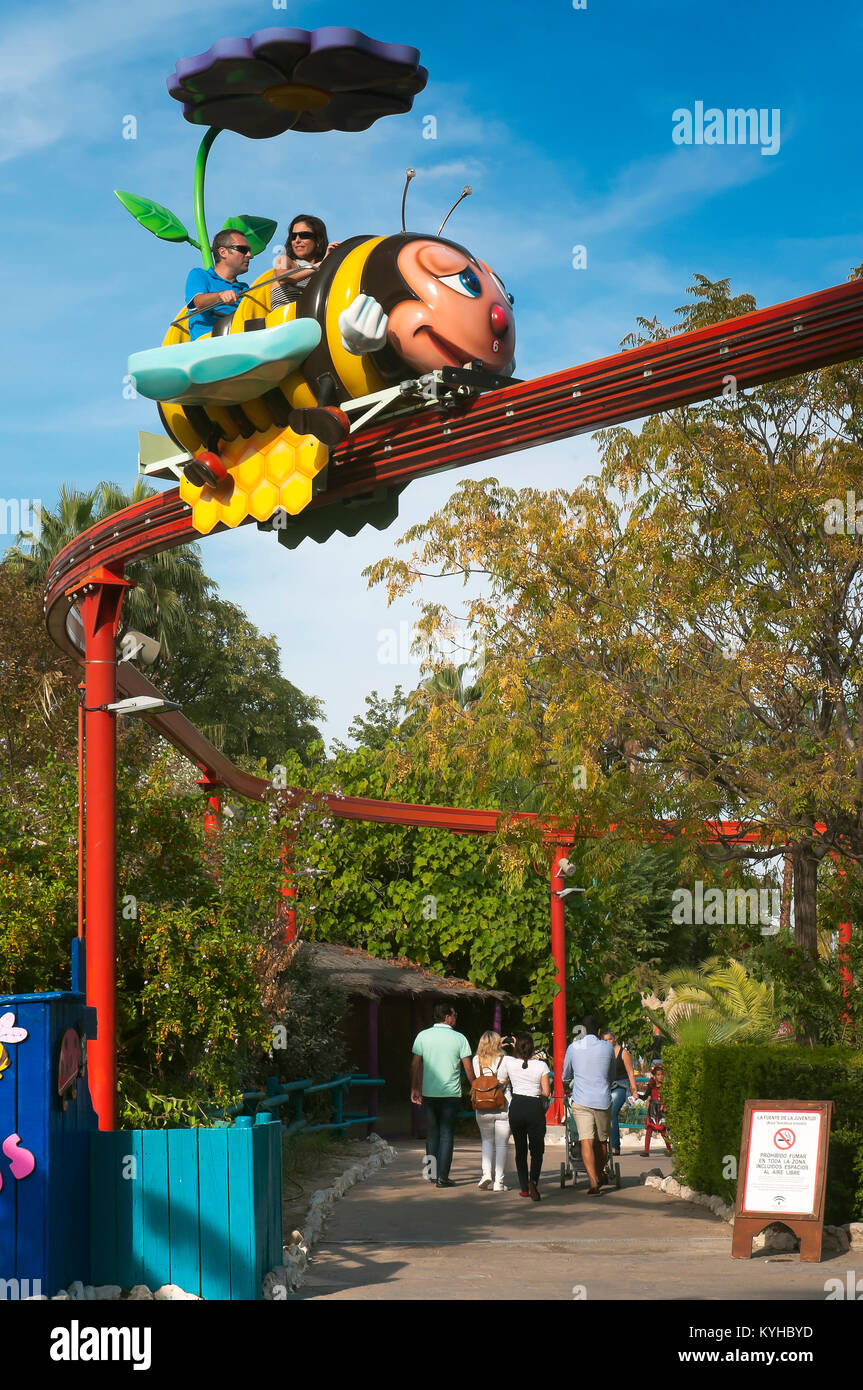 Isla Magica (Magic Island) Theme Park, The Fountain of Youth Zum Zum the Bees, Seville, Region