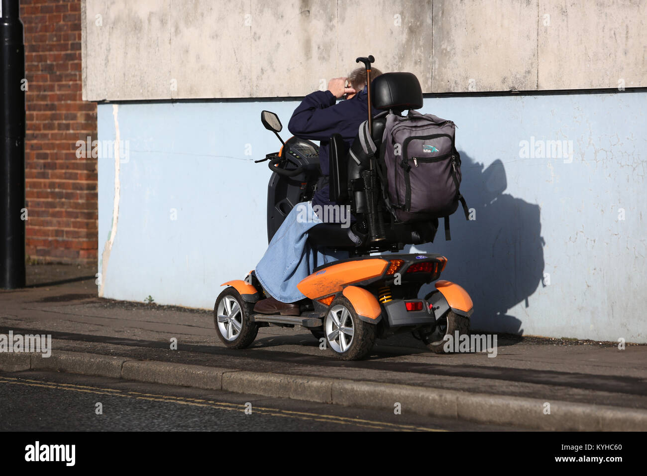 Motorised scooter hi-res stock photography and images - Alamy
