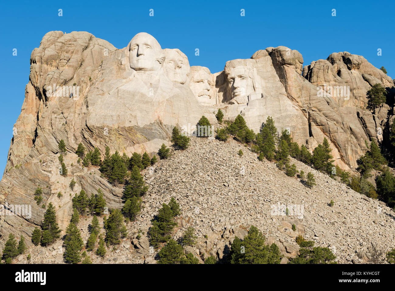 Mt. Rushmore National Monument, Black Hills, S. Dakota, USA, by Dominique Braud/Dembinsky Photo Assoc Stock Photo
