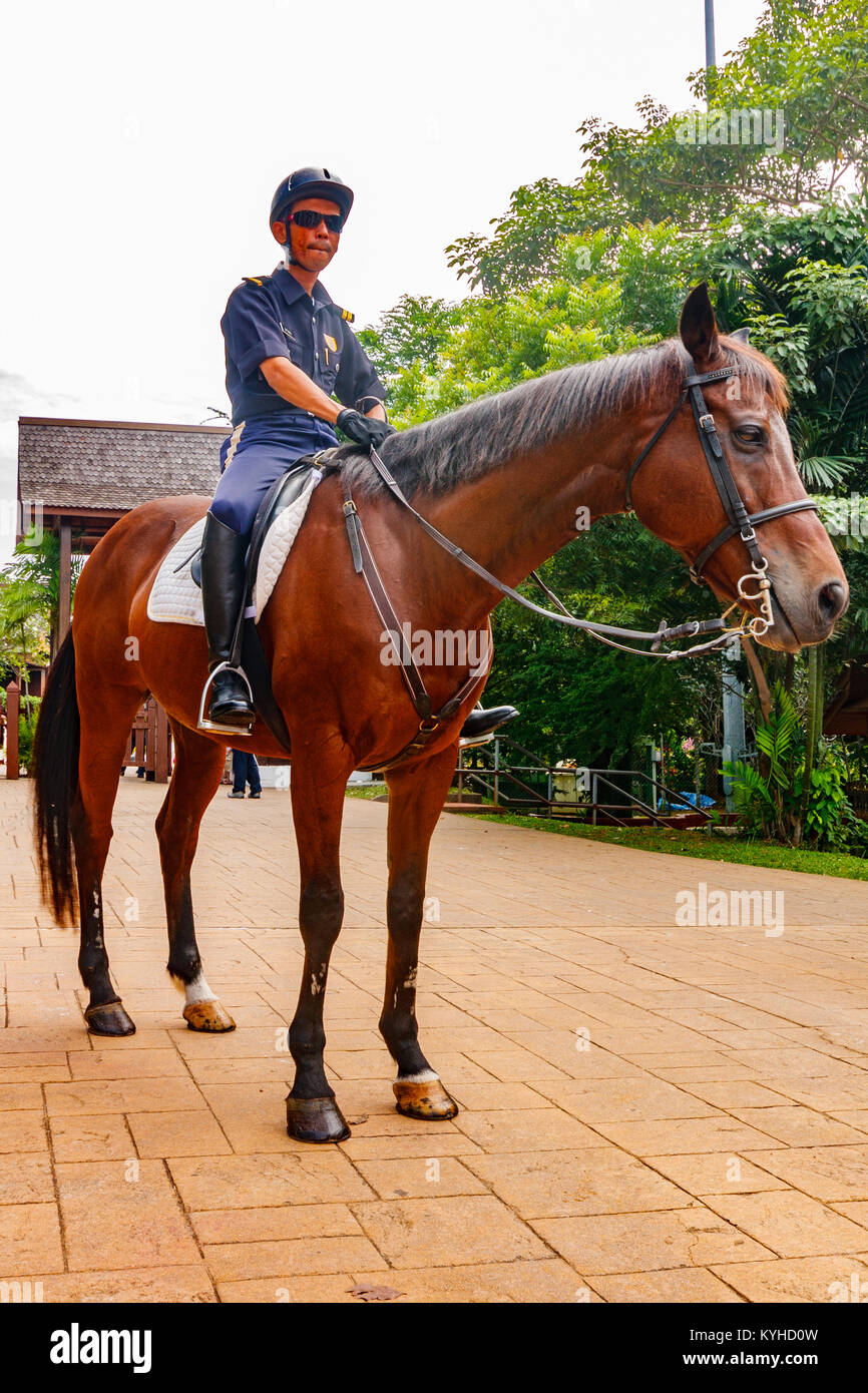 Mounted on horse hi-res stock photography and images - Alamy