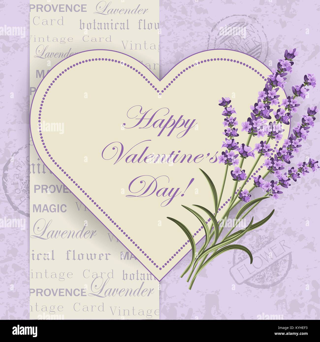 Vintage card with flowers Stock Vector Image & Art - Alamy