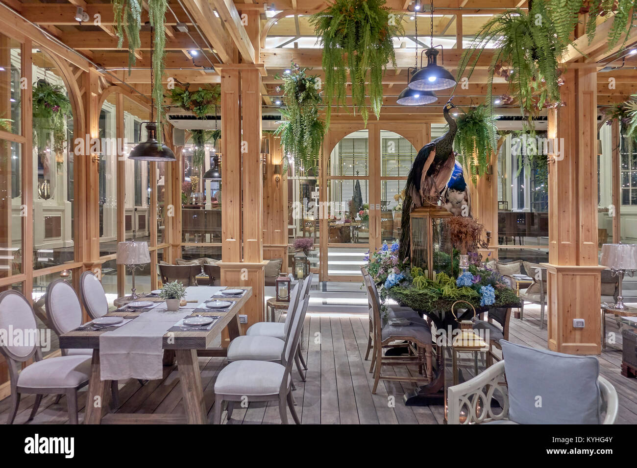 Boutique Restaurant Interior Thailand Southeast Asia