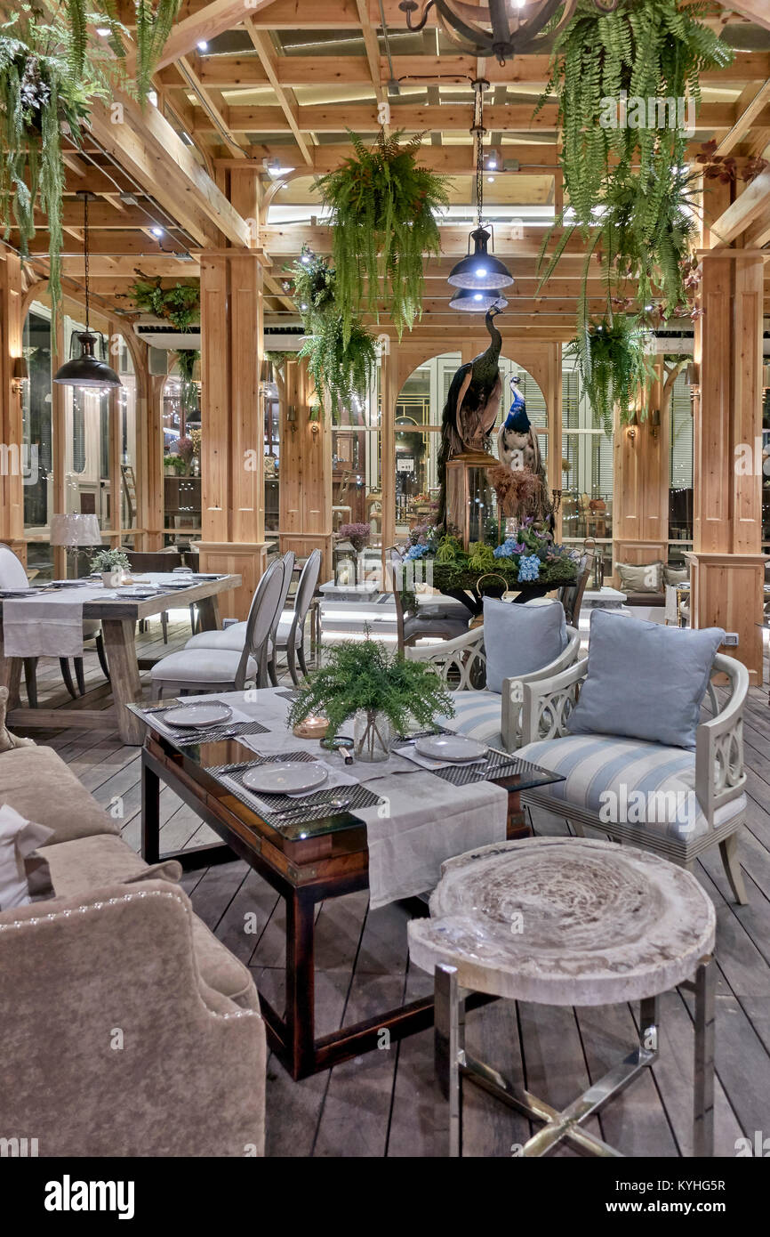 Boutique Restaurant Interior Thailand Southeast Asia