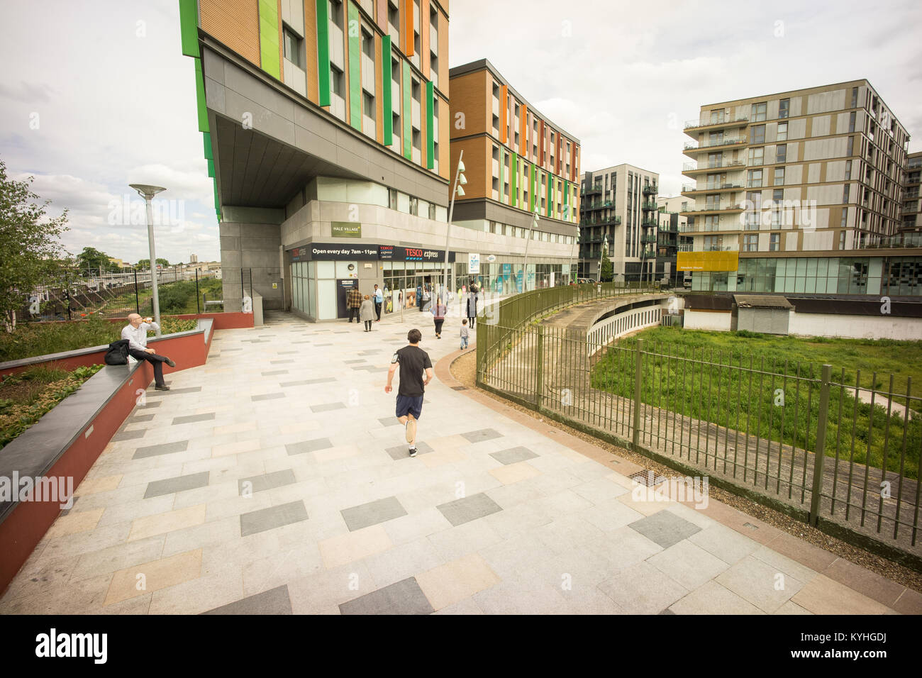 Hale Village is an urban village with sustainability and community at