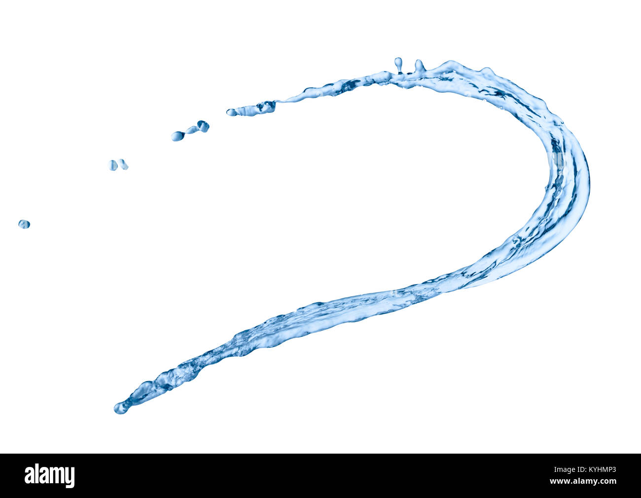close up of a water splash on white background Stock Photo - Alamy
