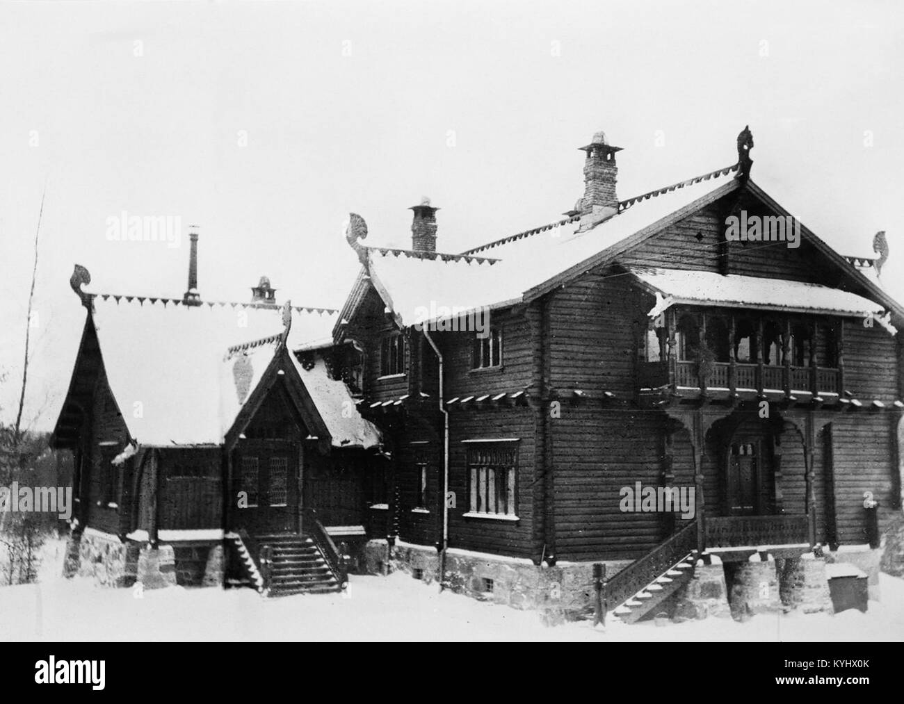 Sarabråten 1898 Stock Photo