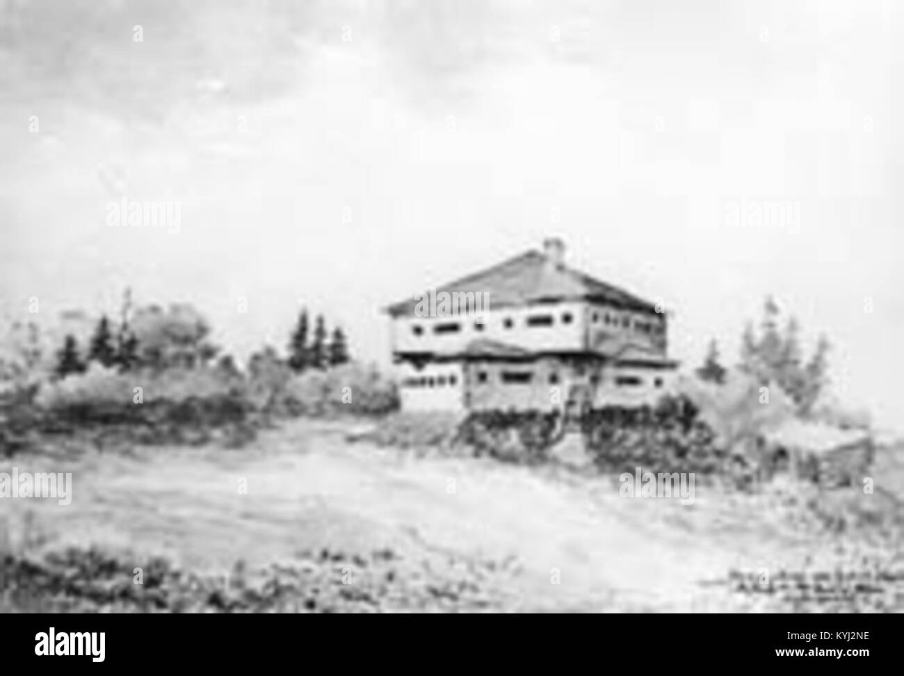 Historic military garrison Black and White Stock Photos & Images - Alamy