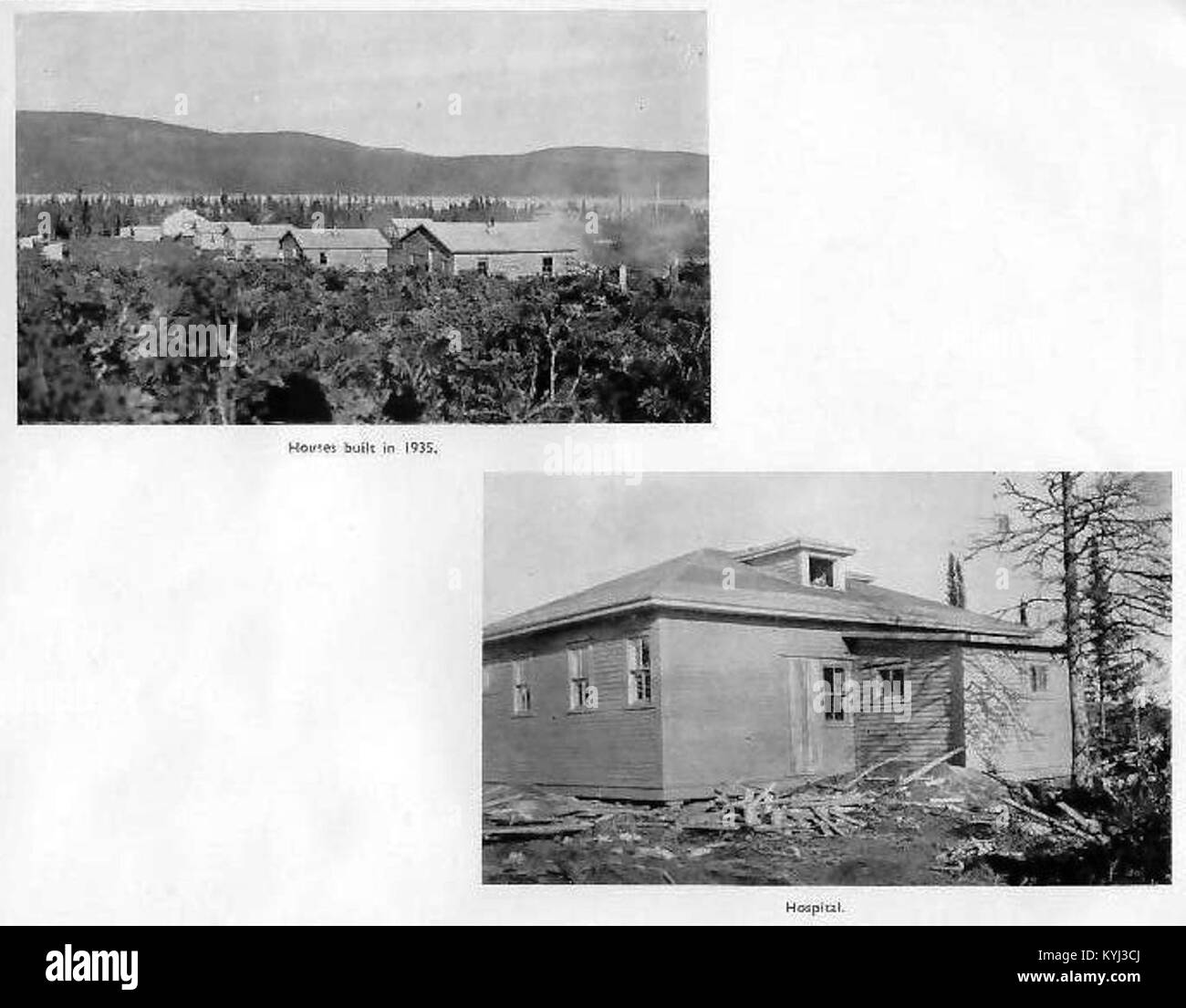 Six Company Houses and Hospital, Labrador Development Company Ltd
