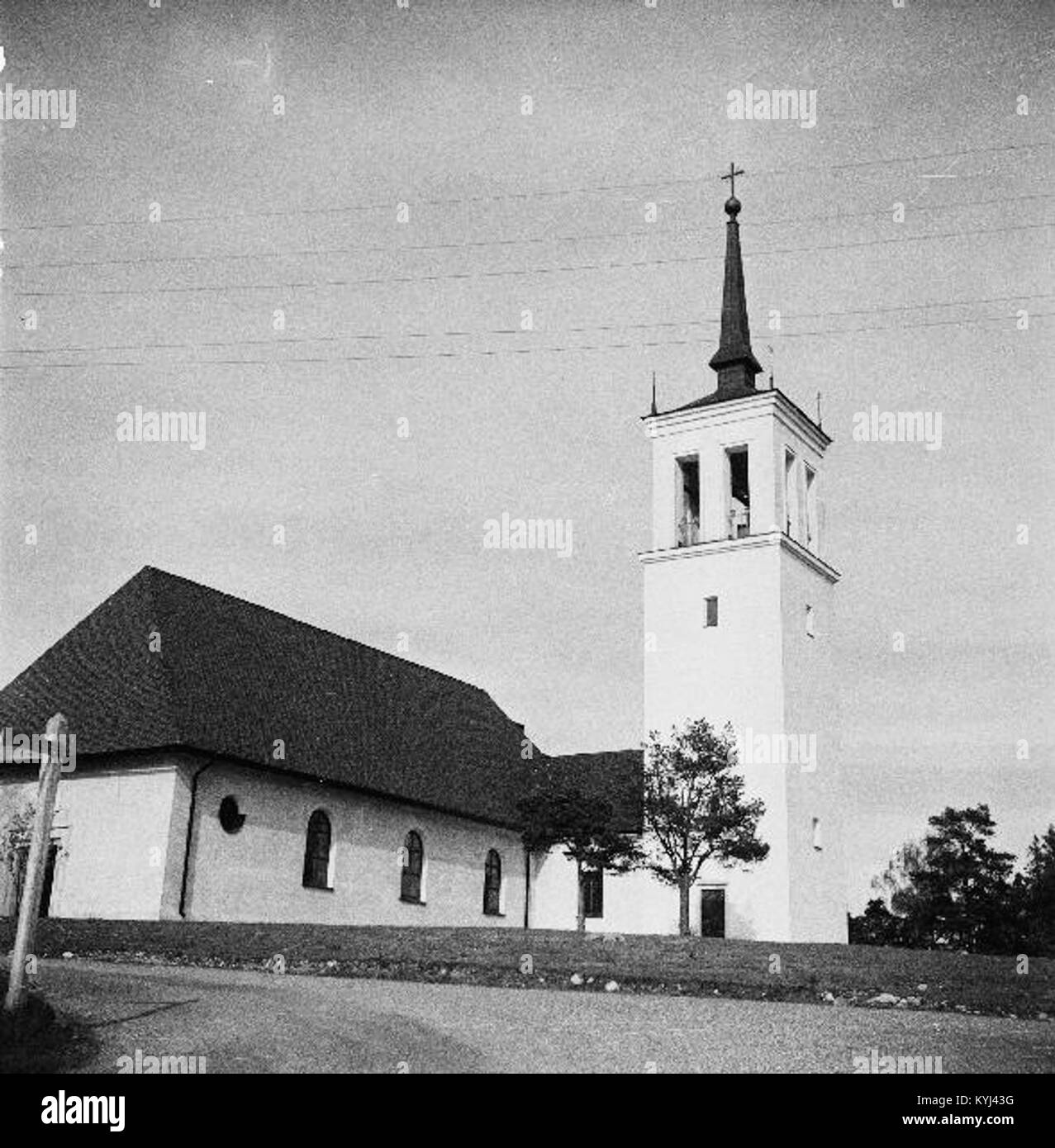 Sollentuna, Tureberg, Sankt Eriks kyrka KMB 16000200135609 Stock