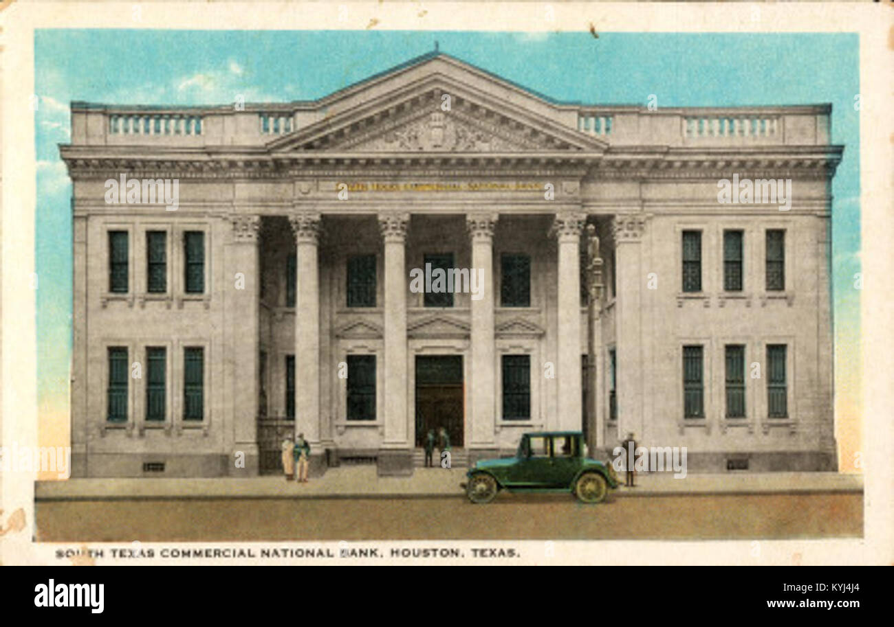 South Texas Commercial National Bank, Houston, Texas Stock Photo Alamy