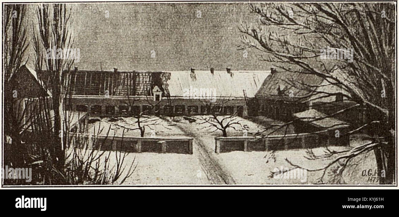 Stallgården in Uppsala, Sweden, is a historic site featuring the former ...