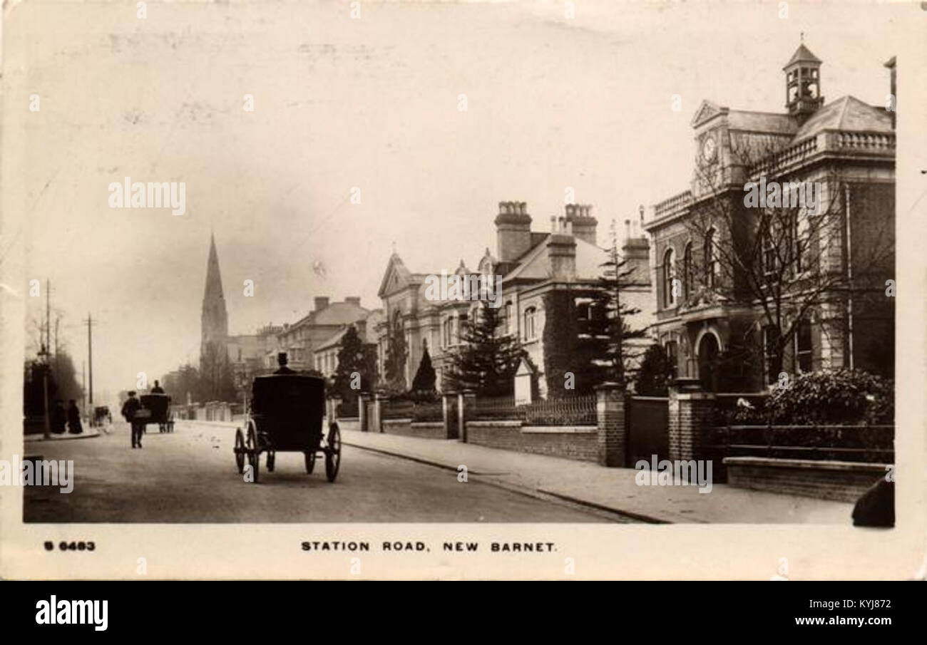 Station Road, New (2 Stock Photo Alamy