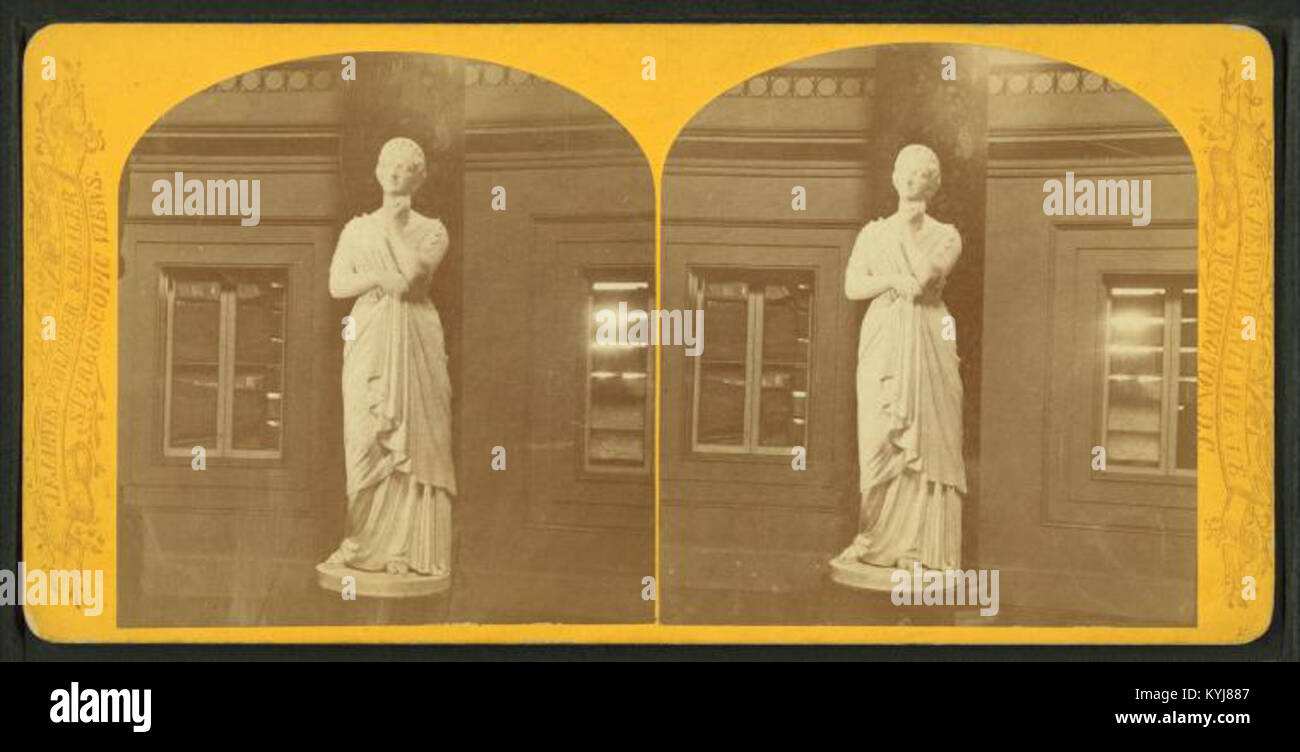 A statue by sculptor John F. Jarvis located in the U.S. Capitol, part of the National Statuary Hall Collection, representing American artistic and historical heritage. Stock Photo