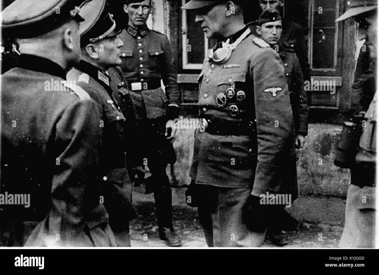 Stroop Collection - Jürgen Stroop and other officers - 08 Stock Photo ...