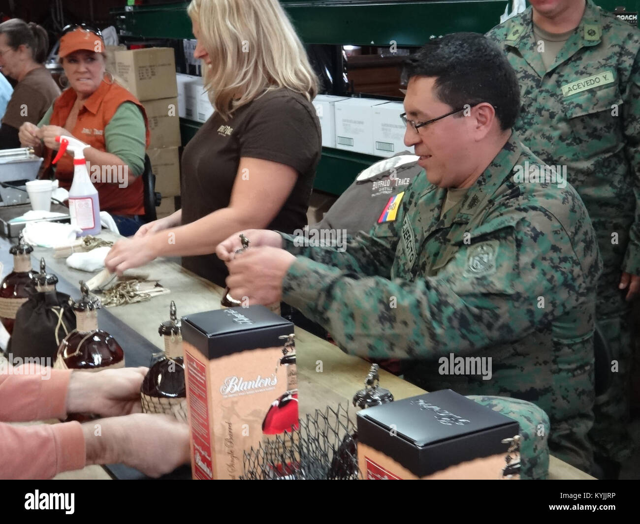 US military army National Guard maintainers Stock Photo - Alamy