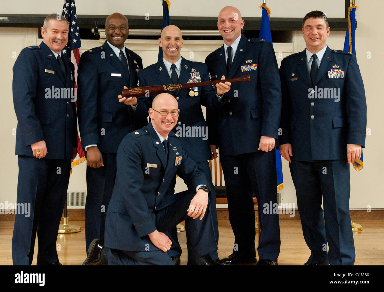 Chief Master Sgt. Steven Peters was honored for 30 years of service to