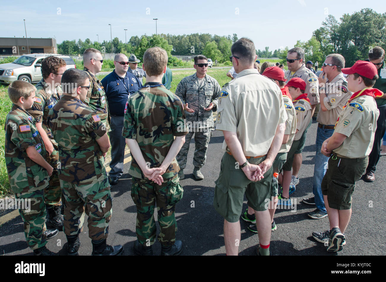Lt. Col. Ash Groves, commander of the Kentucky Air National Guard’s