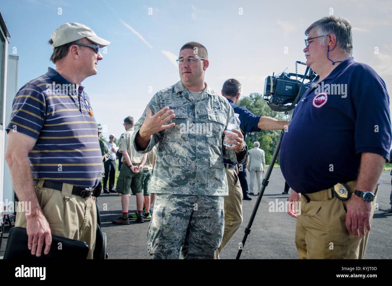 Master Sgt. Joshua Younce, an aerial porter for the Kentucky Air