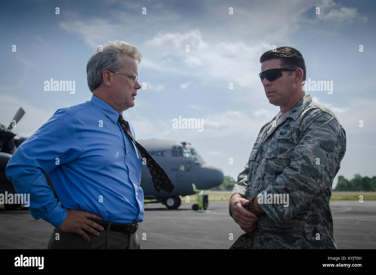Lt. Col. Ash Groves, commander of the Kentucky Air National Guard’s