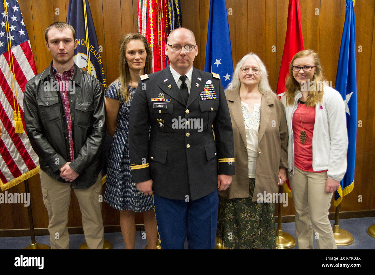 Chief Warrant Officer James Taylor is named Kentucky's Warrant Officer