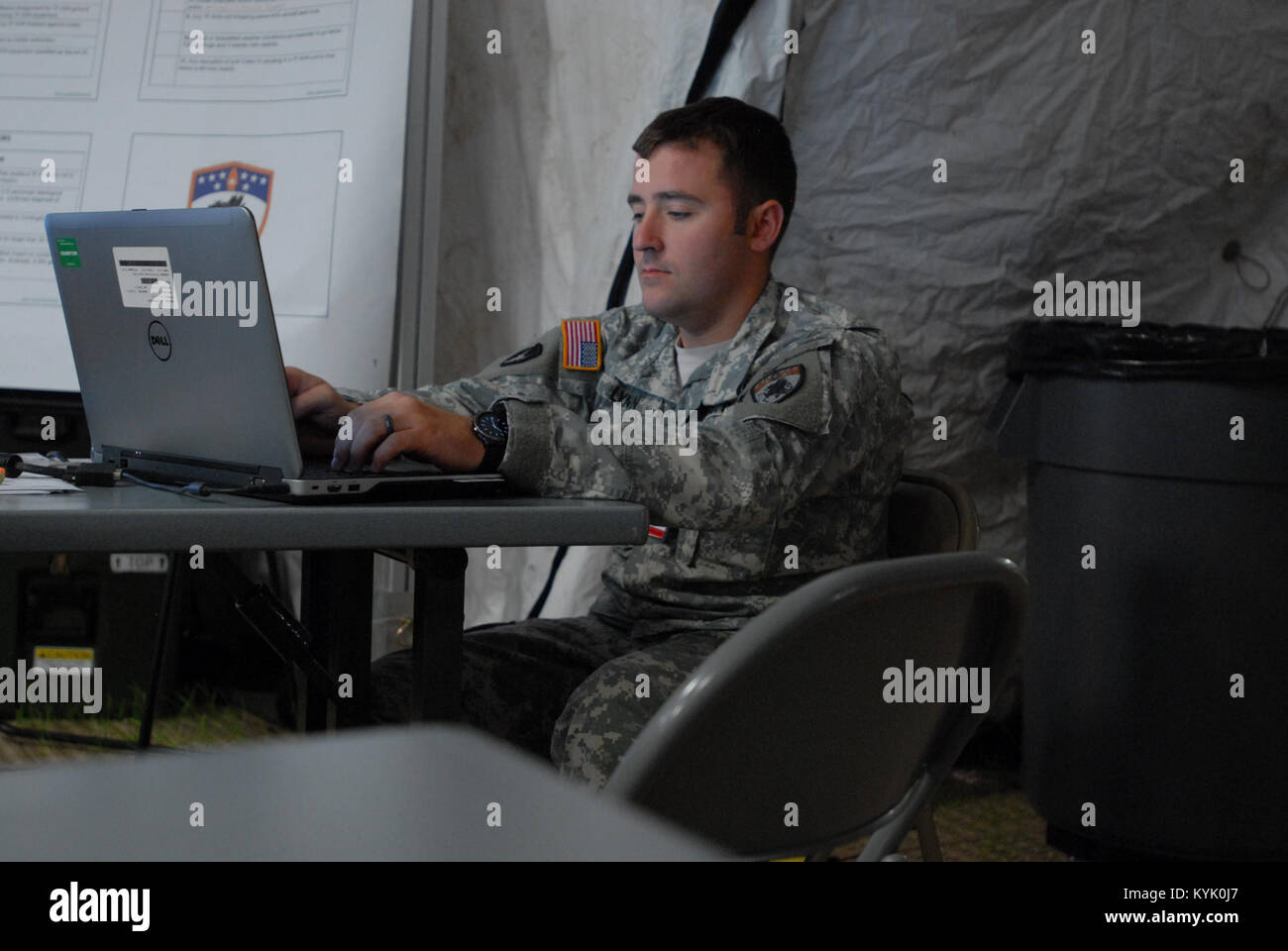 US army national guard in the field Stock Photo - Alamy